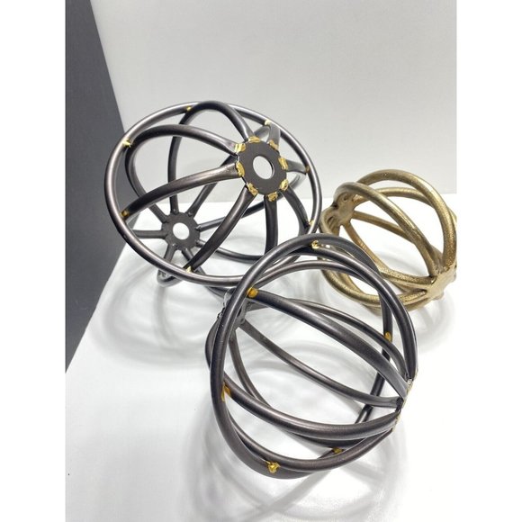 metal decor balls 3pc Set - Picture 14 of 16